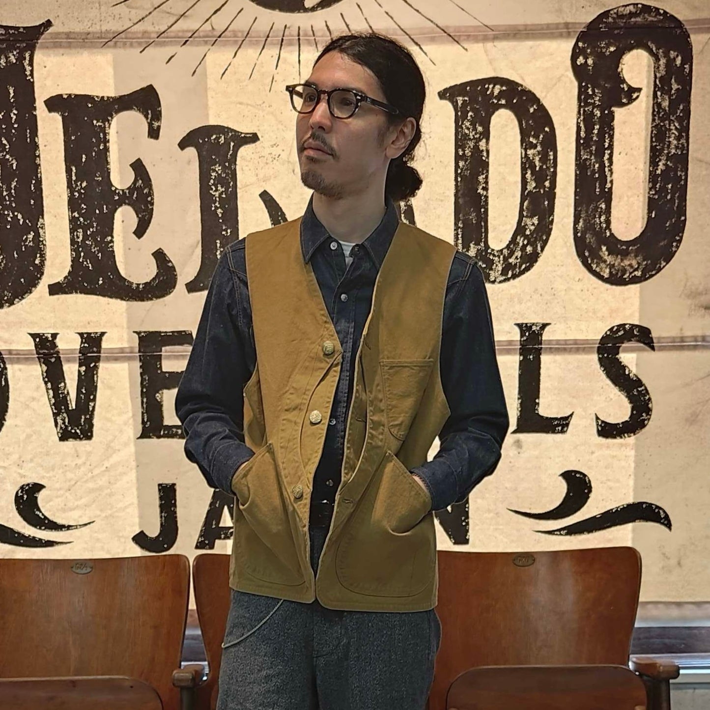 COLIMBO Bear Country Lumberjack Vest "DEADWOOD RGC"  【ZA-0111】
