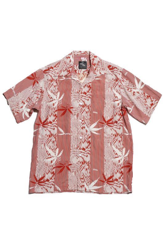 Kona Bay Hawaii Bamboo Aloha Shirt (バンブーアロハシャツ)【BK-RA2001】