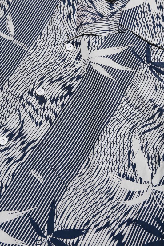 Kona Bay Hawaii Bamboo Aloha Shirt (バンブーアロハシャツ)【BK-RA2001】