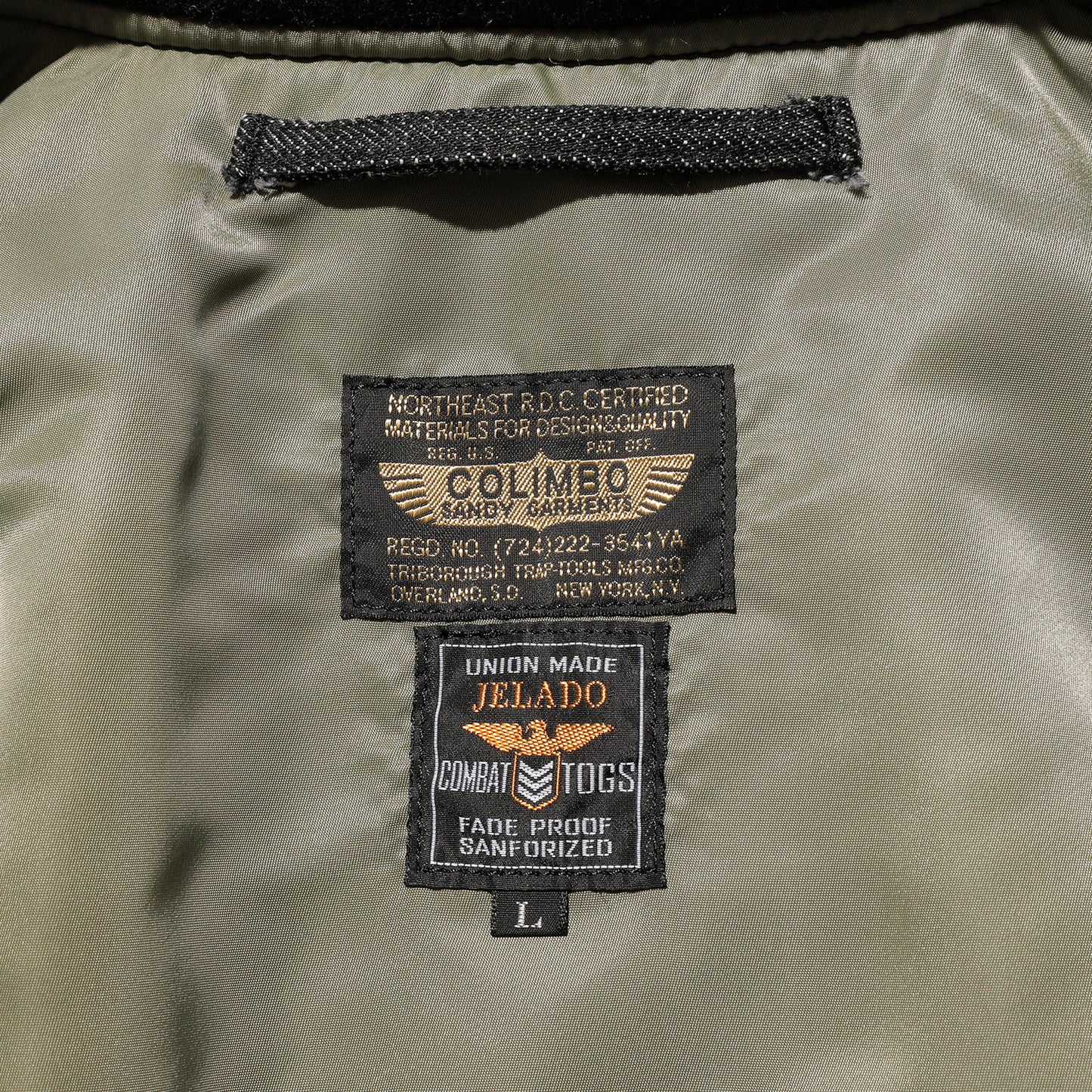 【Coming Soon】JELADOxCOLIMBO Verona Strato Jacket TYPE MA-1 CIVILIAN MODEL【CT23413】