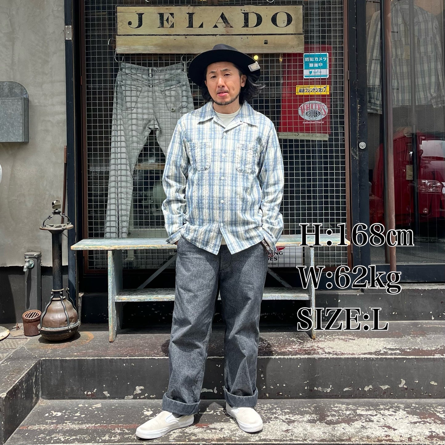 JELADO Westcoast Shirt 刺子 【SG01103】