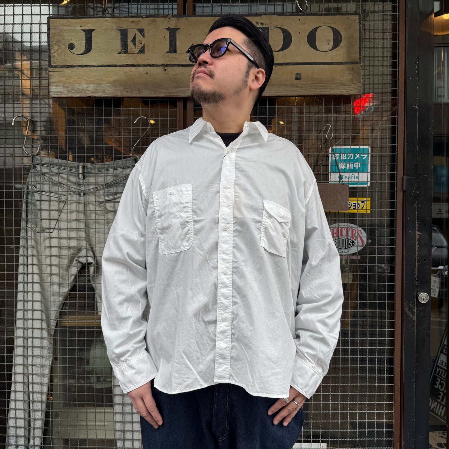 JELADO Smoker Shirt White【JP94133】