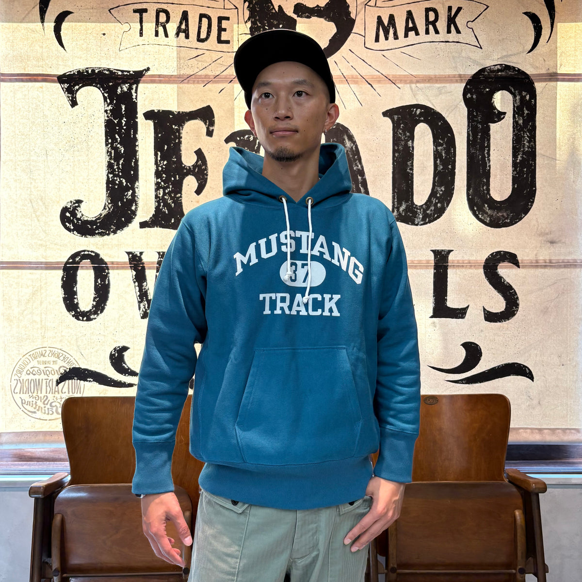 Warm Up Parka MUSTANG Print【AB23208】