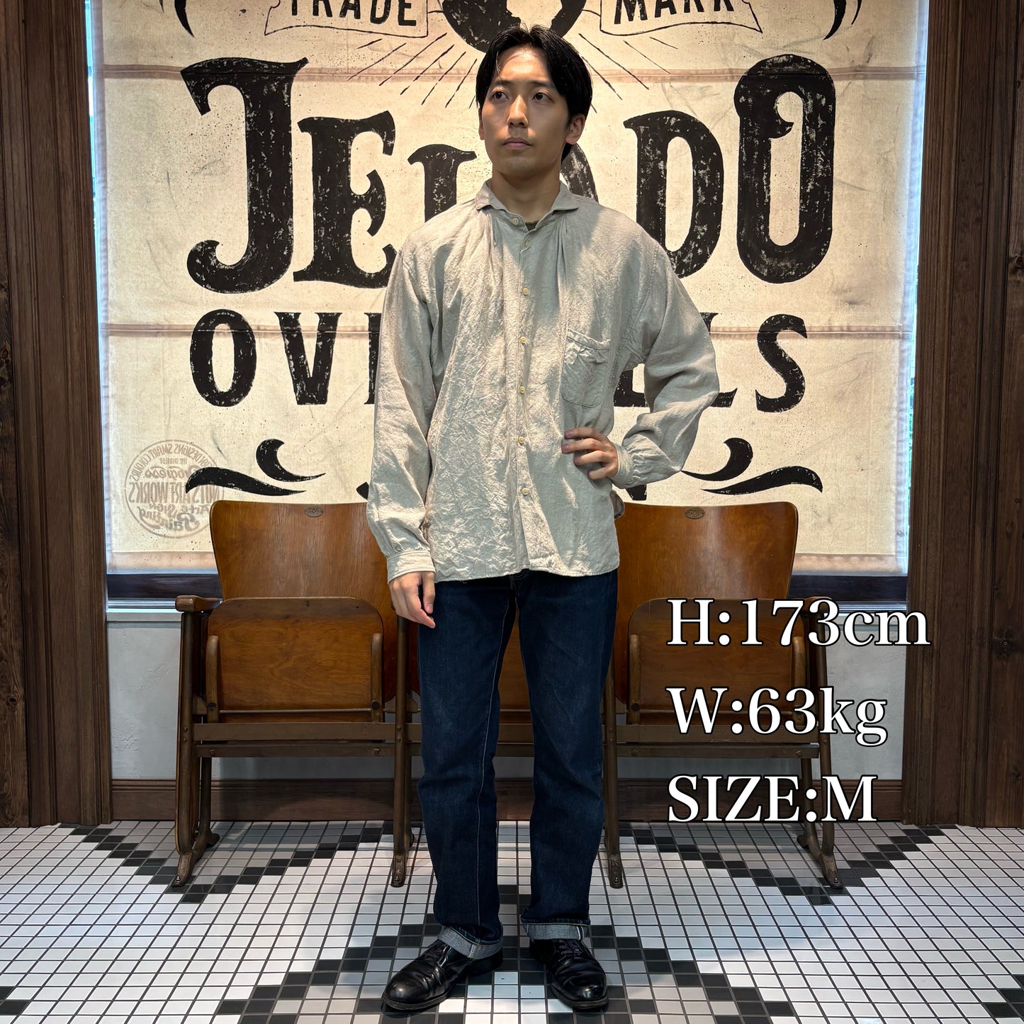 The 2 Monkeys Linen Cambrai Shirt【TM21160】
