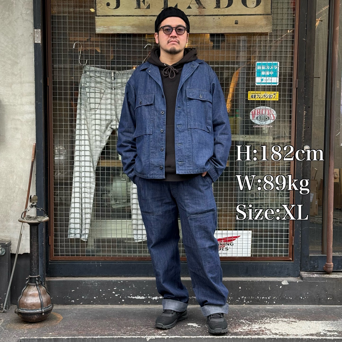 CM47 DENIM Baker Pants【CT11347】