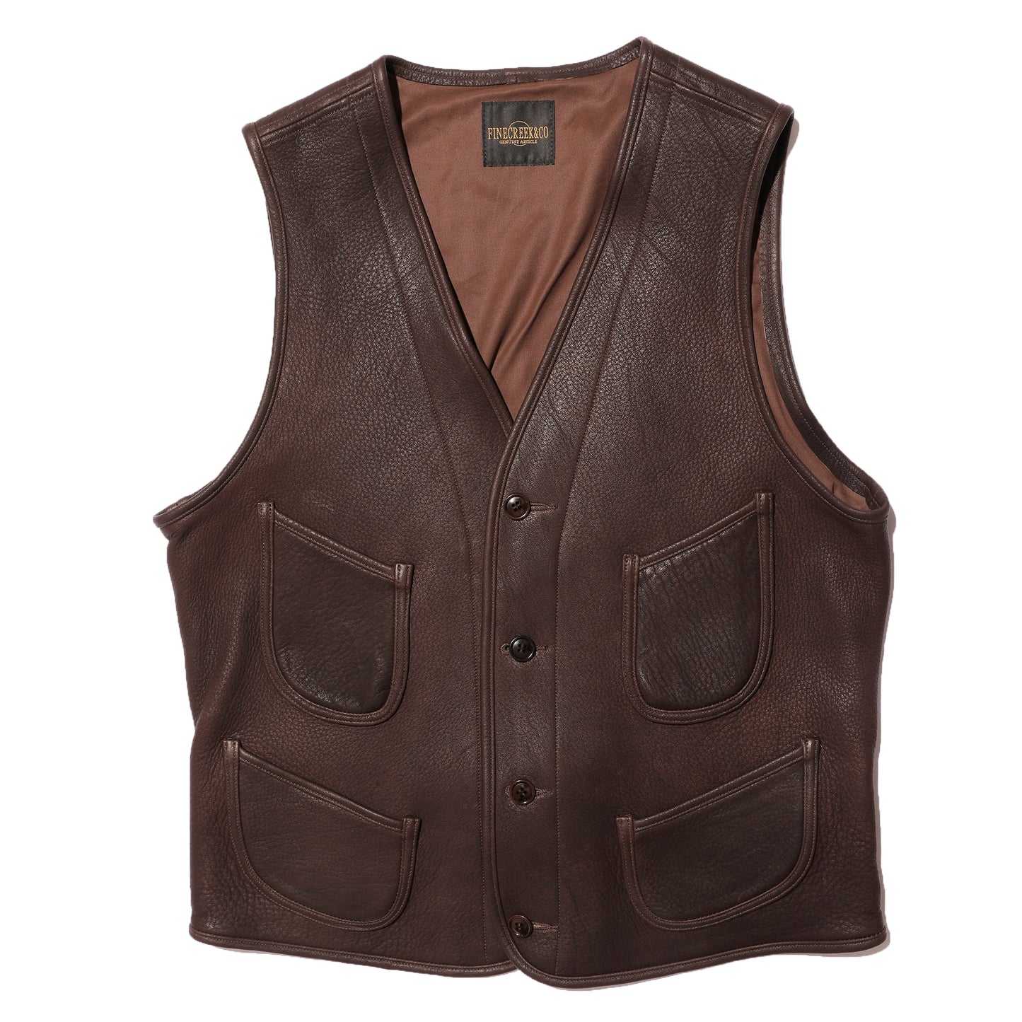 FINE CREEK & CO Jefferson Deer skin【ACVE004】