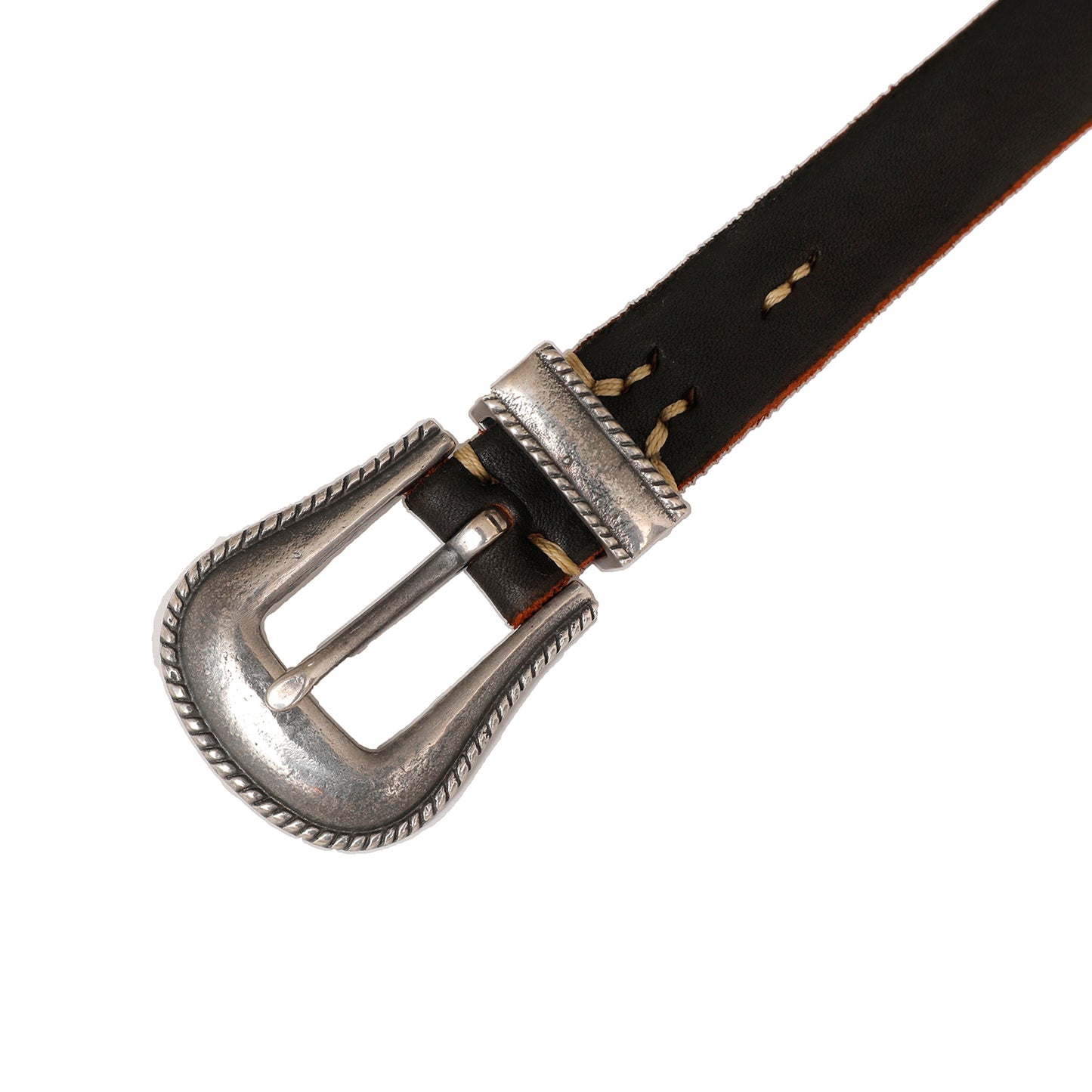 Vintage Works Leather Belt 7Hole Western style Belt Chasin(茶芯)【DH5738  CHASHIN】