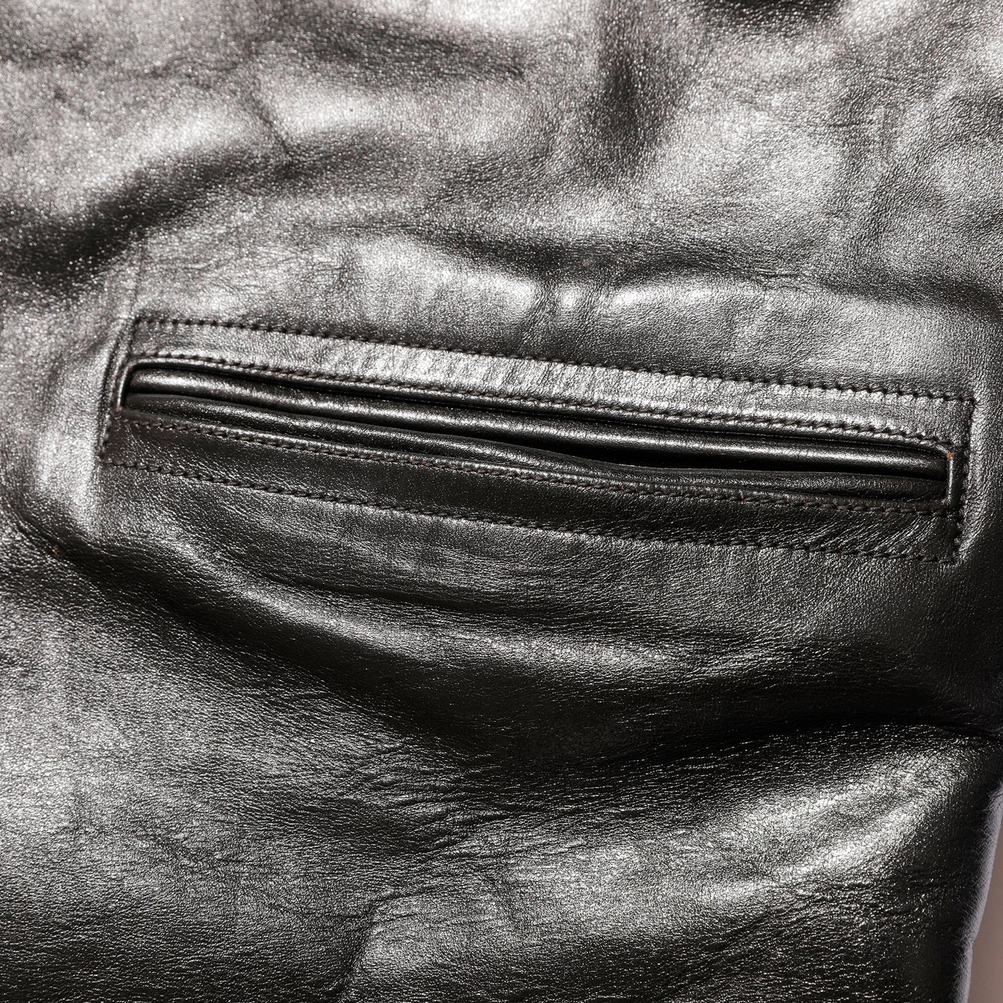 COLIMBO STOCKMANS' LEATHER COAT -30's Style Leather Work Coat- Horse Hide【ZA-0123】