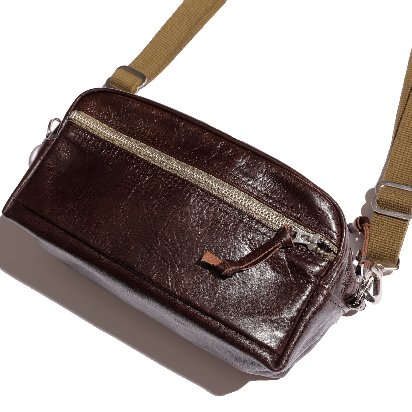 Rainbow Country Leather Shoulder Pouch Horse hide【RCL-60017】