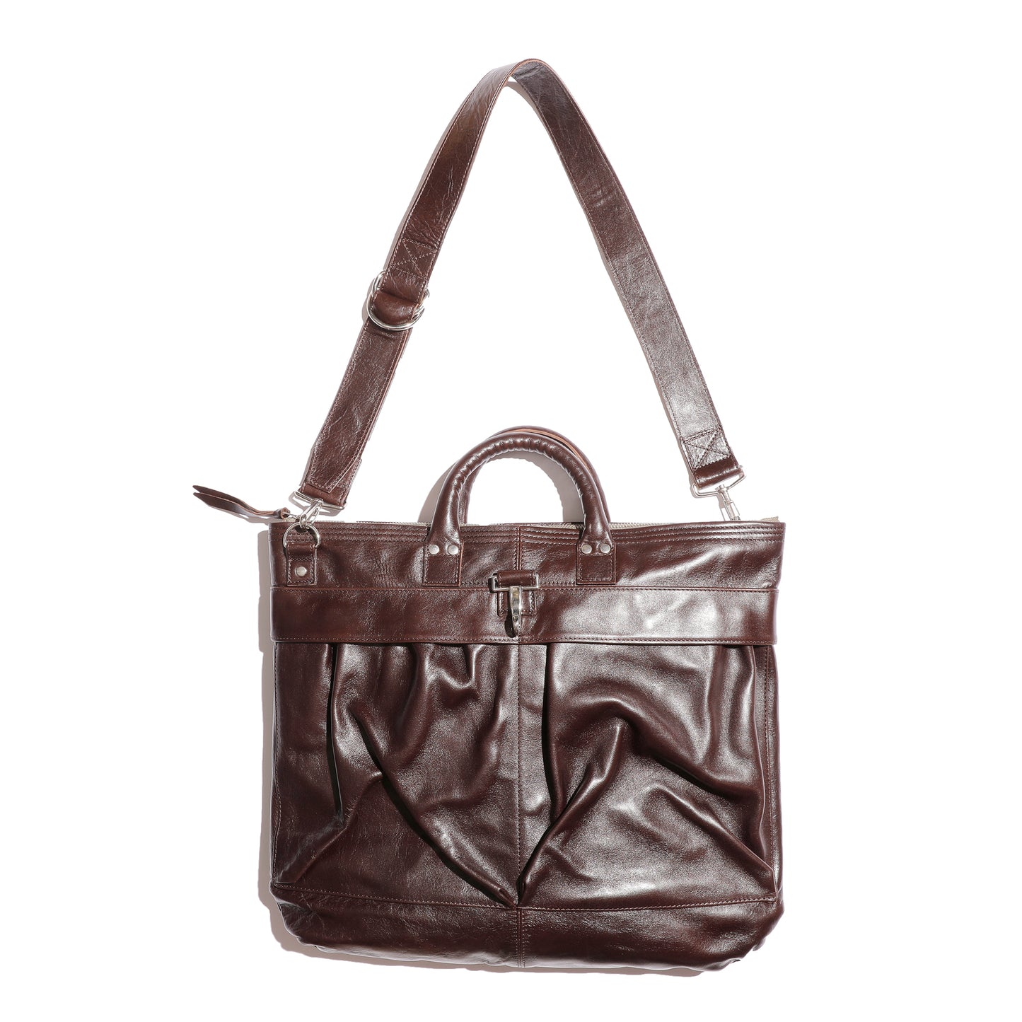 Rainbow Country Leather Helmet Bag(レザーヘルメットバッグ)Horse hide【RCL-60004】