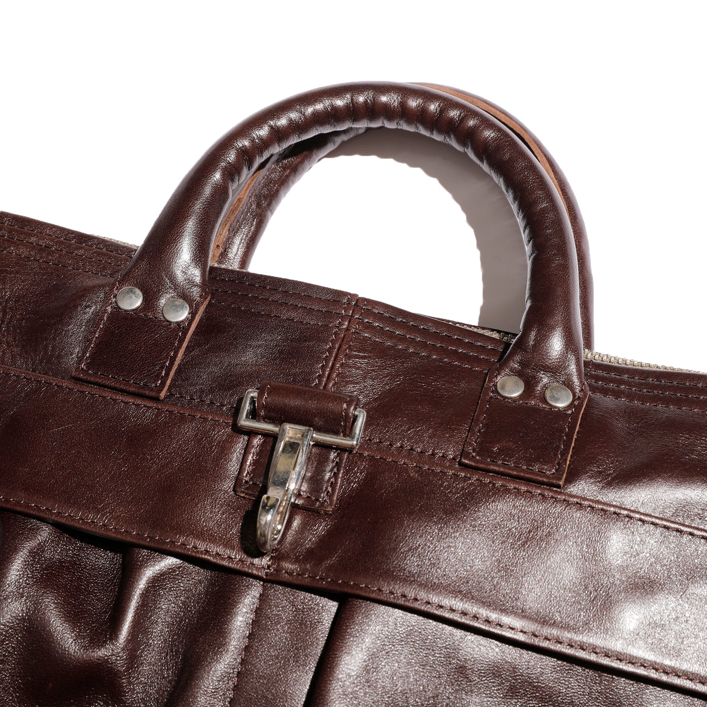Rainbow Country Leather Helmet Bag(レザーヘルメットバッグ)Horse hide【RCL-60004】