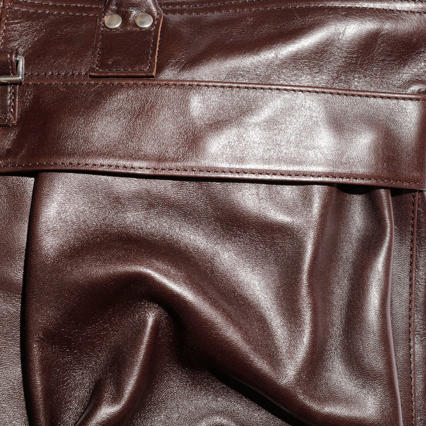 Rainbow Country Leather Helmet Bag(レザーヘルメットバッグ)Horse hide【RCL-60004】