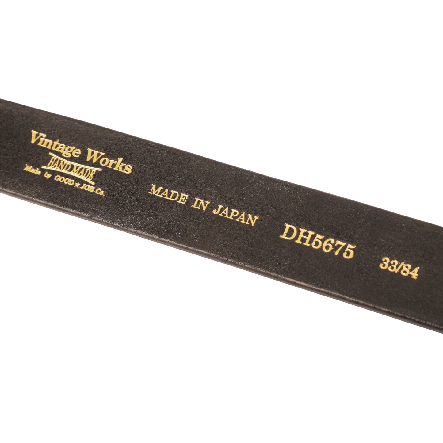 Vintage Works Leather Belt 7Hole【DH5675】