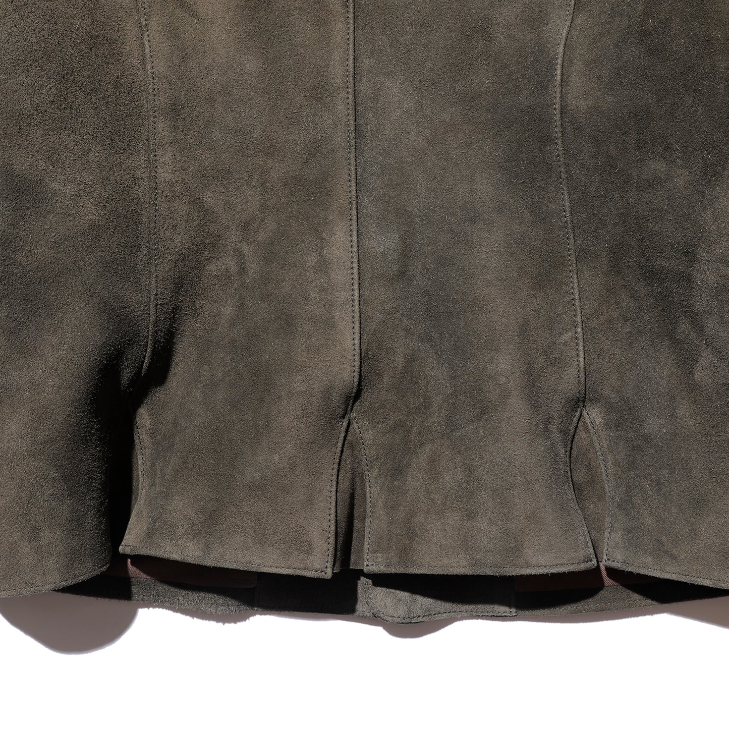 The 2 Monkeys Round-neck Leather Waistcoat【TM03430】