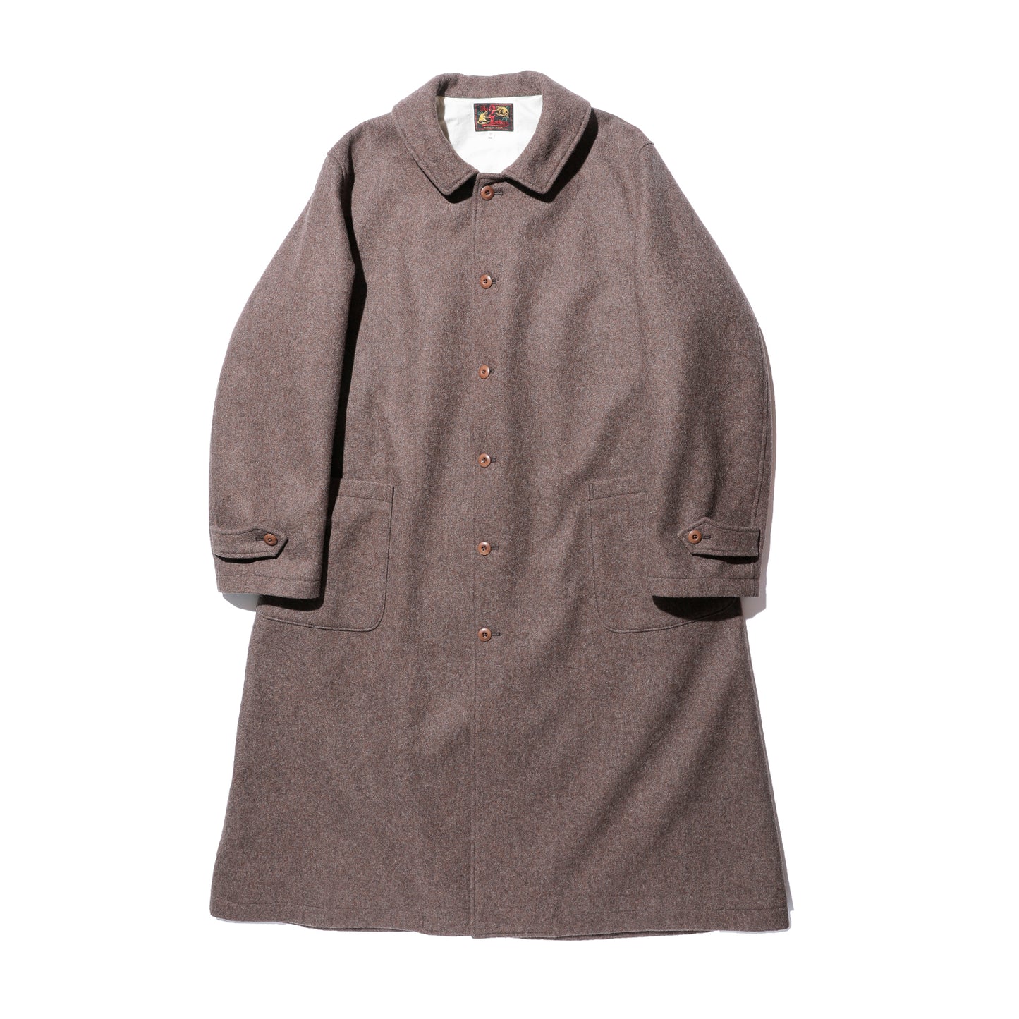 The 2 Monkeys Long-A Wool Over Coat【TM13454】
