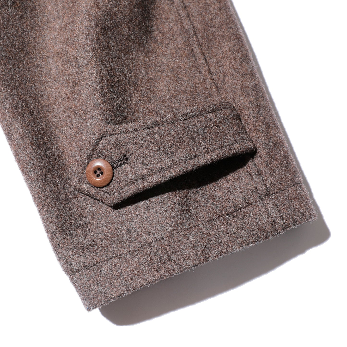 The 2 Monkeys Long-A Wool Over Coat【TM13454】