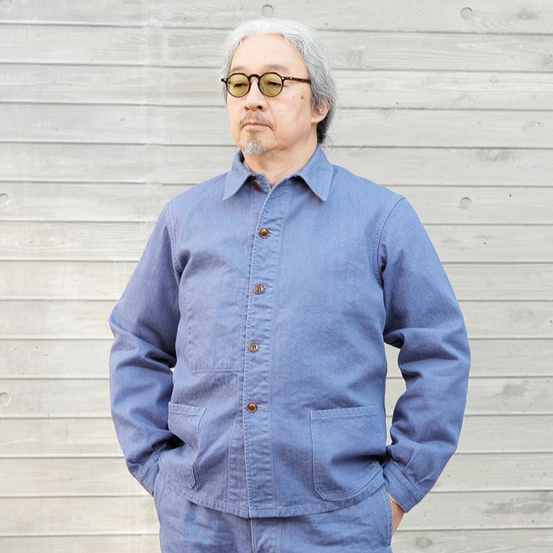 【Coming Soon】Linen / Cotton Chore Jacket【TM23420】