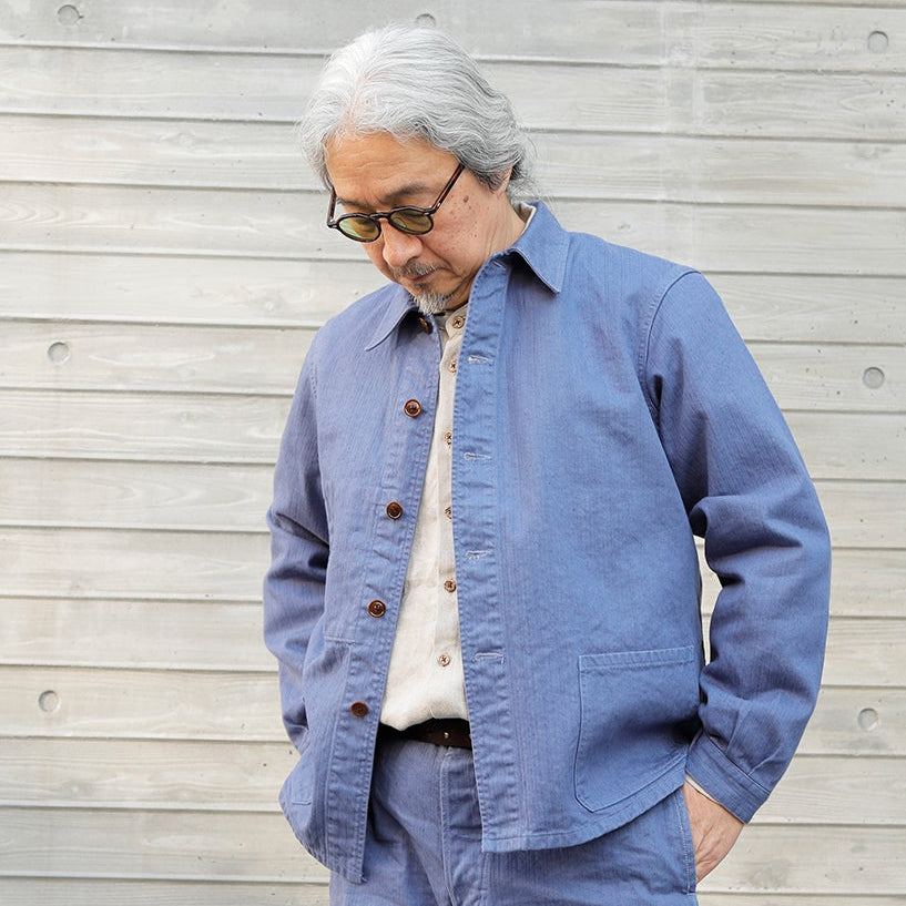 【Coming Soon】Linen / Cotton Chore Jacket【TM23420】