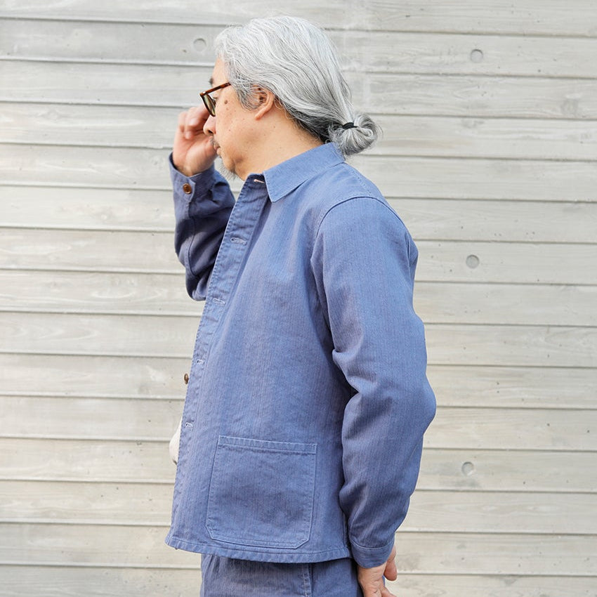 【Coming Soon】Linen / Cotton Chore Jacket【TM23420】