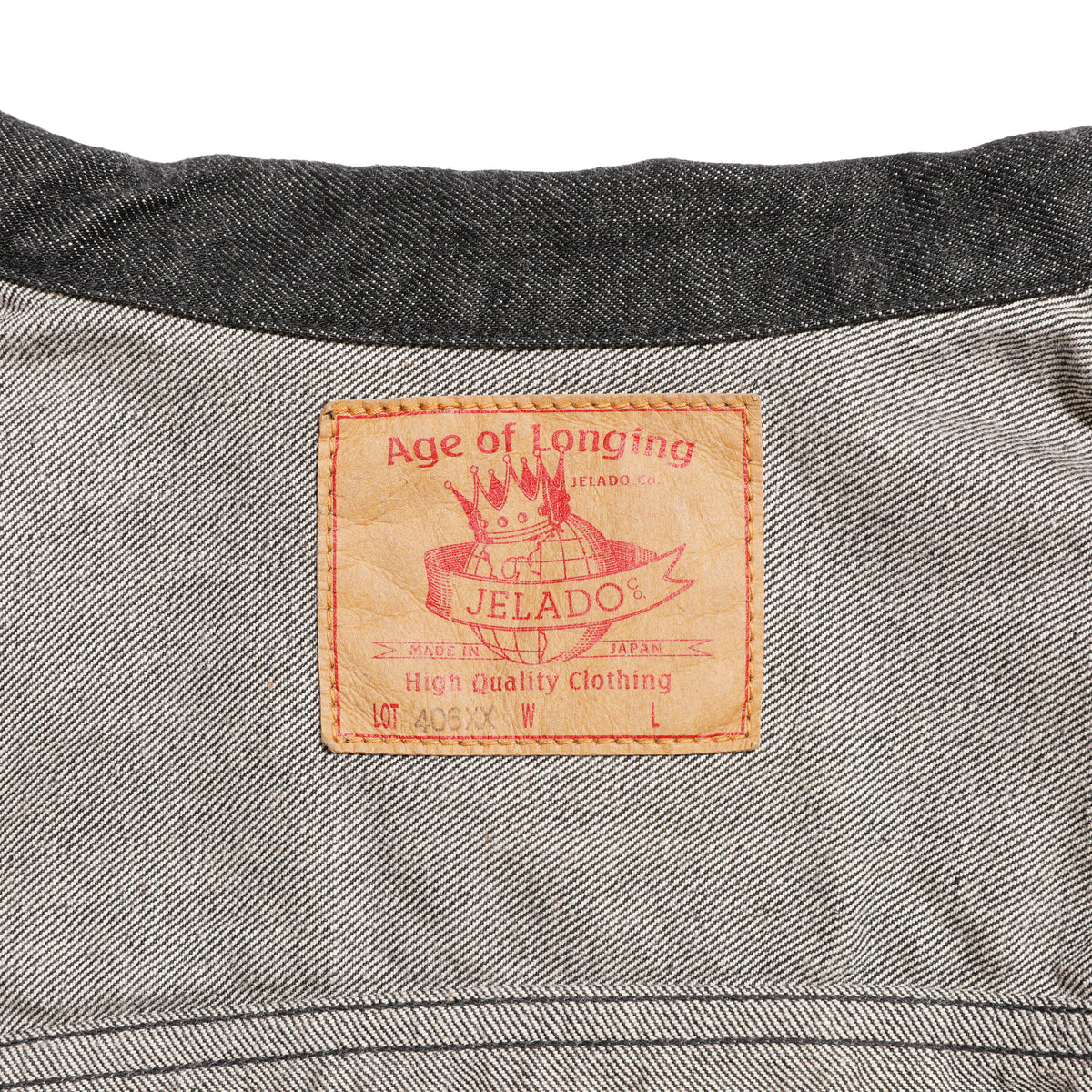 【ご予約商品 11月入荷予定】JELADO 55Denim Jacket(55デニムジャケット) 406XX BK 【JP94406BK】