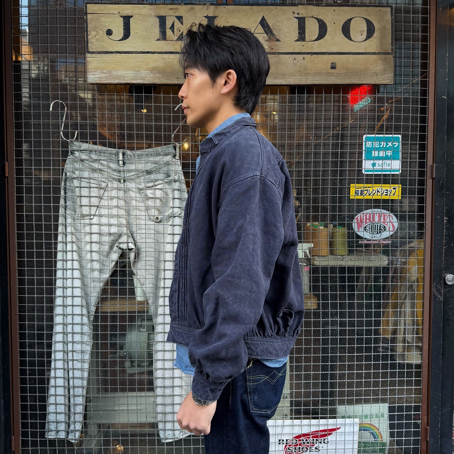 The 2 Monkeys French Work Blouse【TM02454】