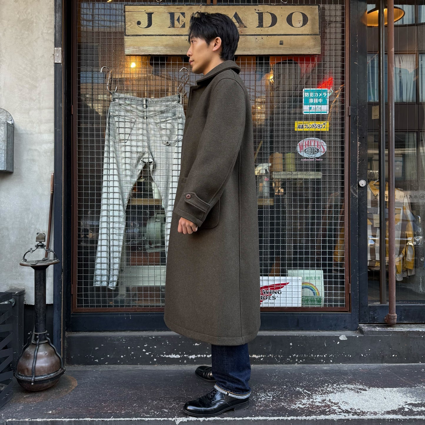 The 2 Monkeys Long-A Wool Over Coat【TM03434】