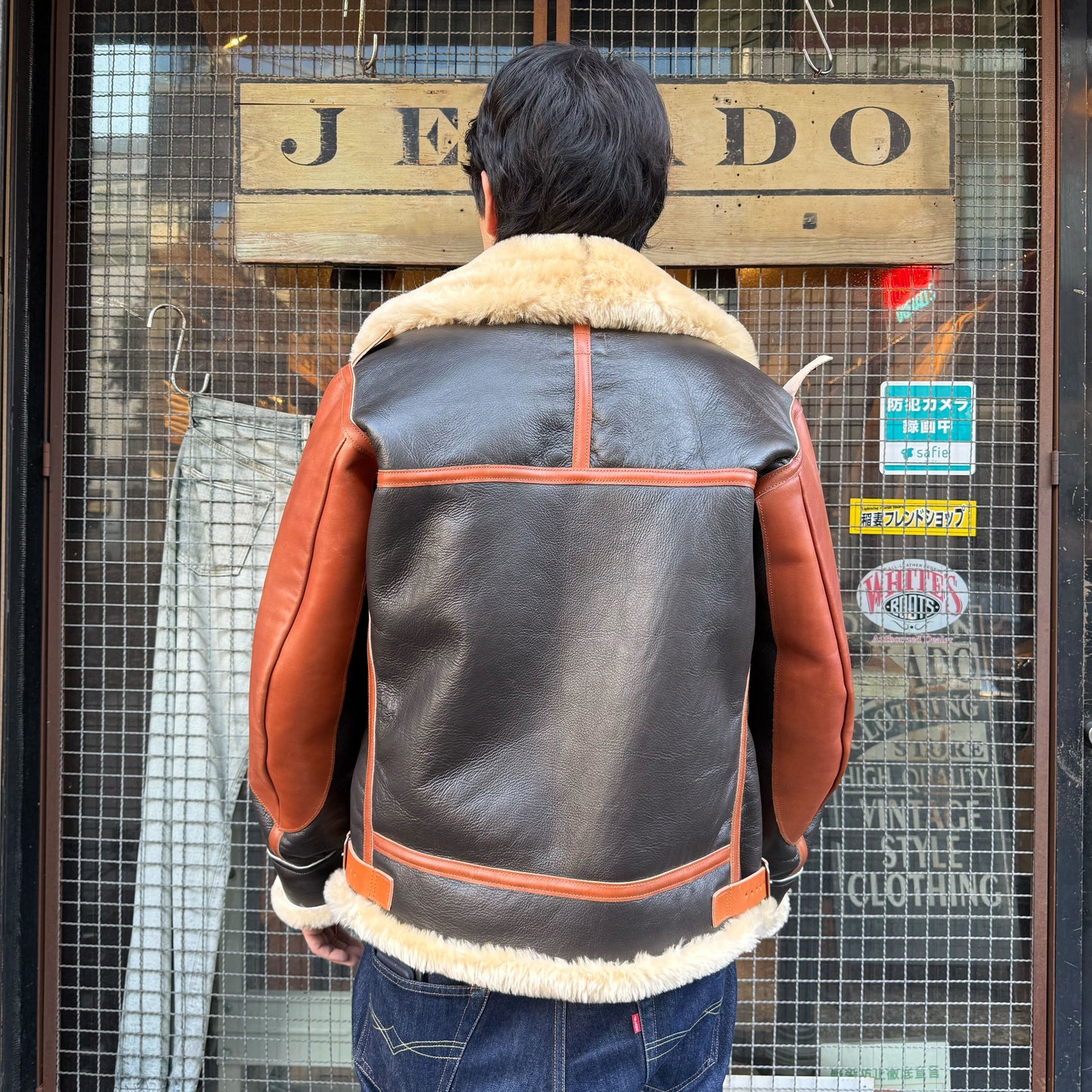 COLIMBO A.A.F Heavy Loader Mouton JKT Seal Brown【ZZ-0136】