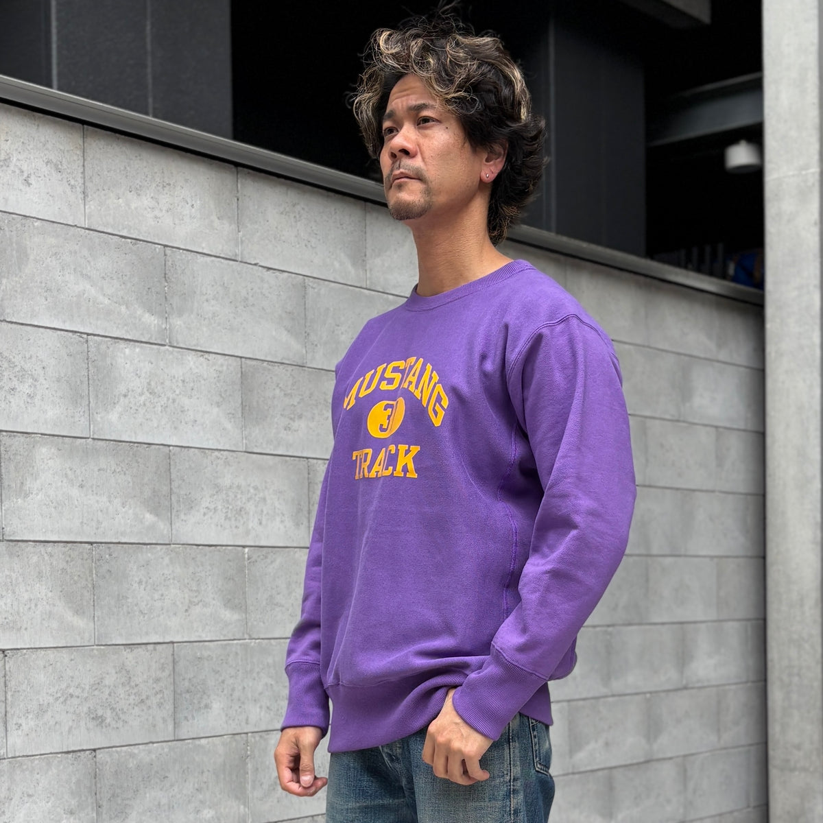 Warm Up MUSTANG Print【AB23207】