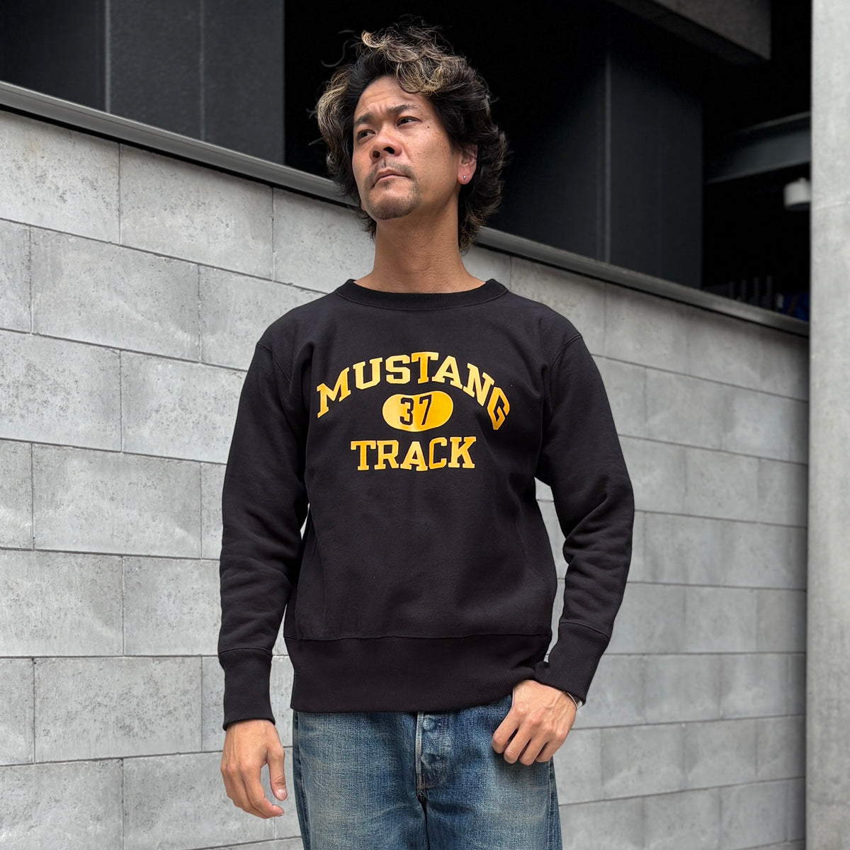 Warm Up MUSTANG Print【AB23207】