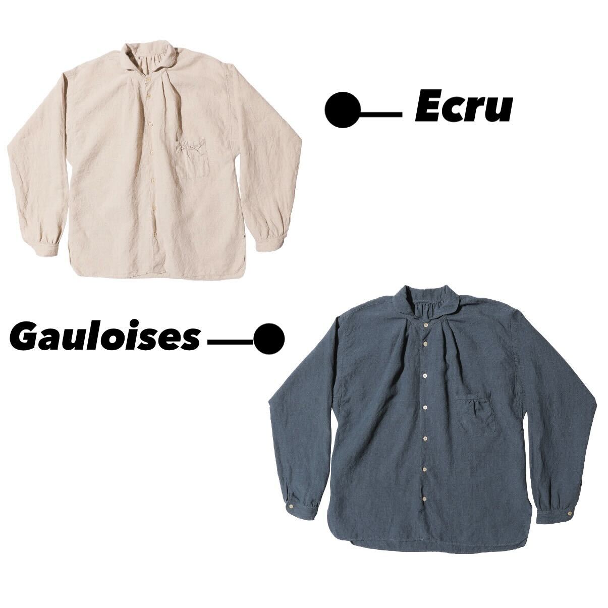 The 2 Monkeys Linen Cambrai Shirt【TM21160】