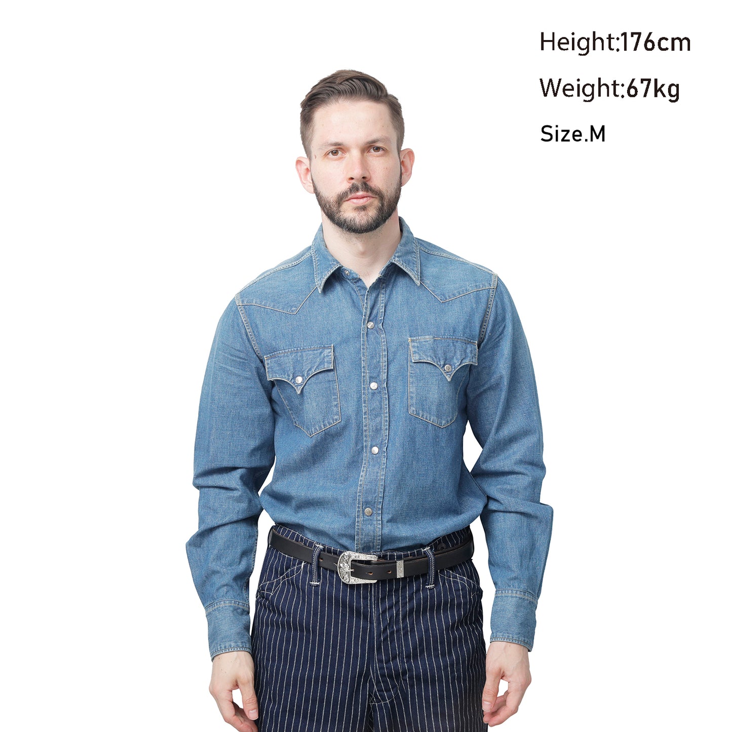 Faded Denim Vaquero Shirt【JP21128】