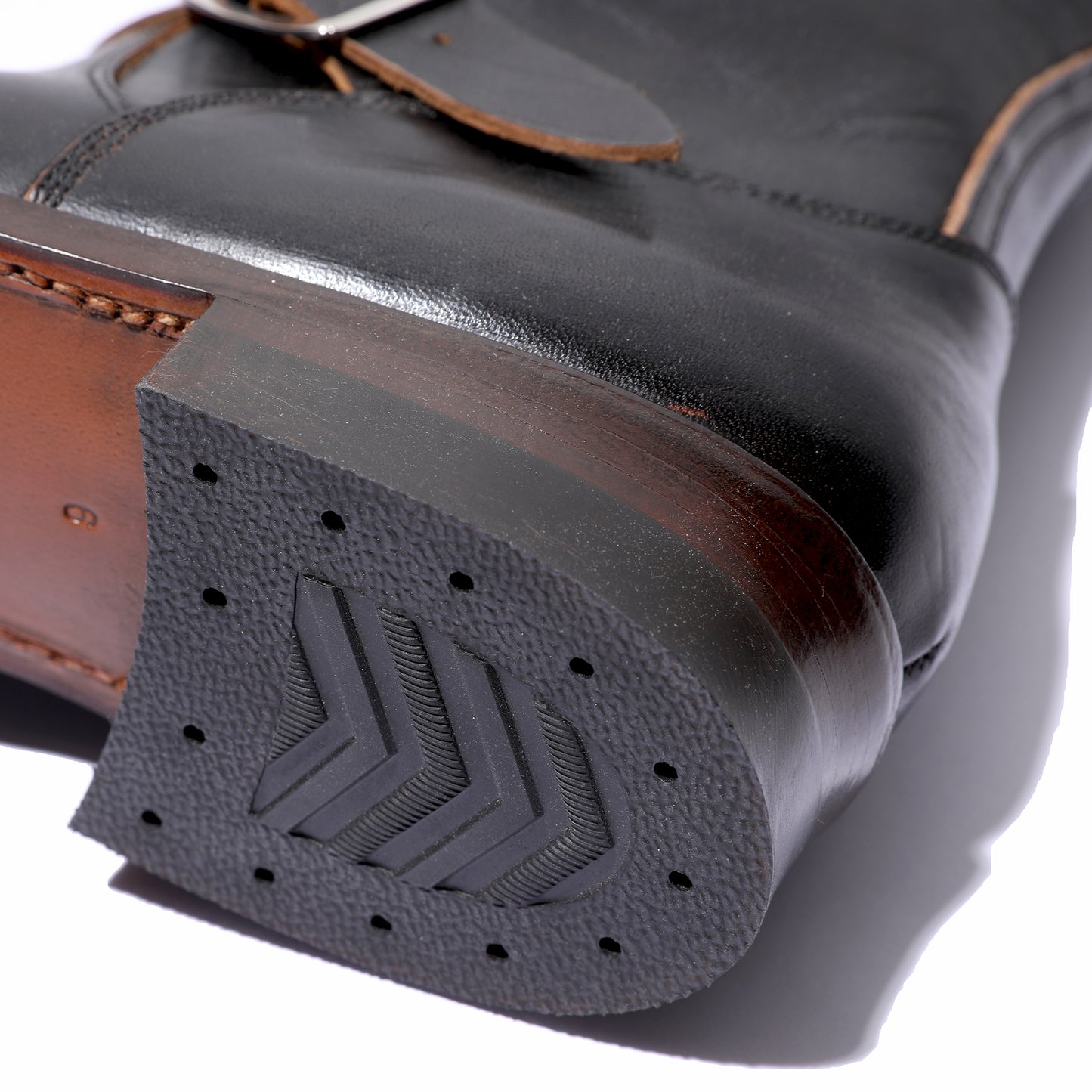 JELADO the BOOTED ENGINEER BOOT BLACK(茶芯）【JB94901】