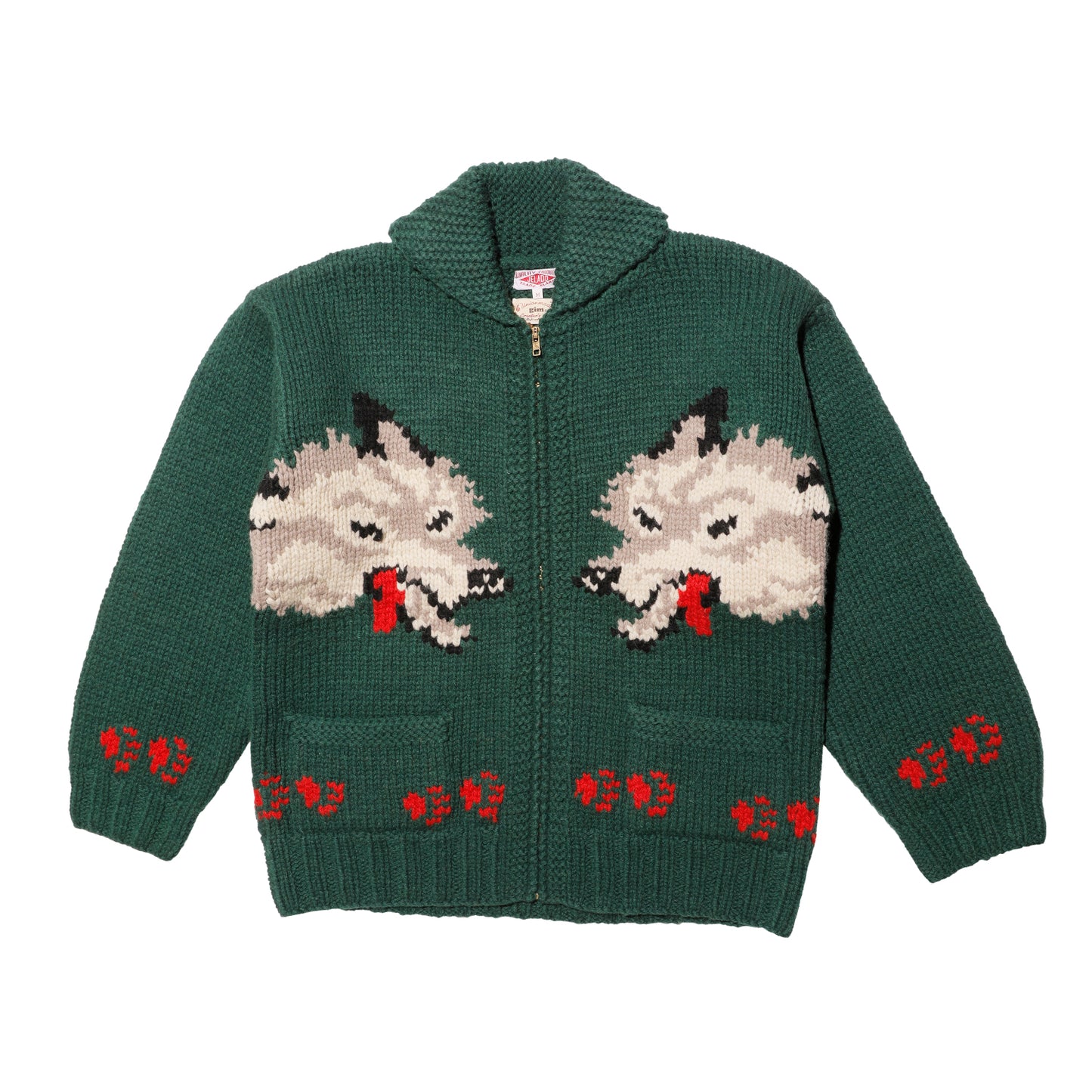 【Coming Soon】Cowichan Style Sweater WOLF【JP23806】