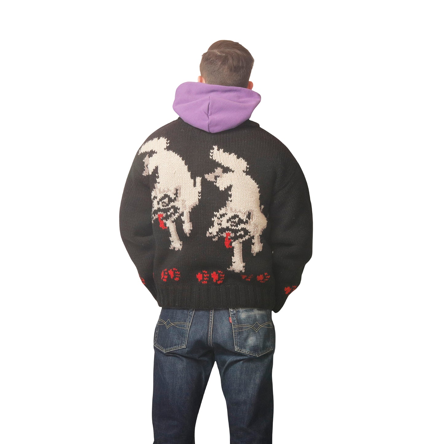 【Coming Soon】Cowichan Style Sweater WOLF【JP23806】