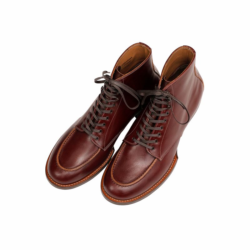 The 2 Monkeys Sportif Horse Hide Crimson【TM94903】