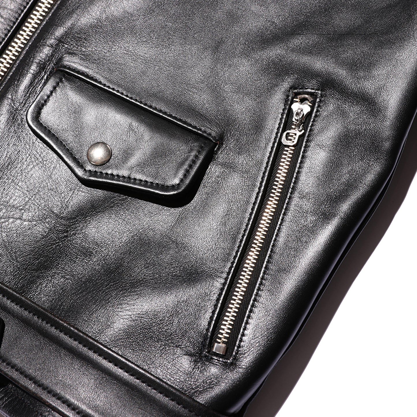 JELADO Rebel Jacket Horse Hide Semi Aniline Finish Black【SG71428】