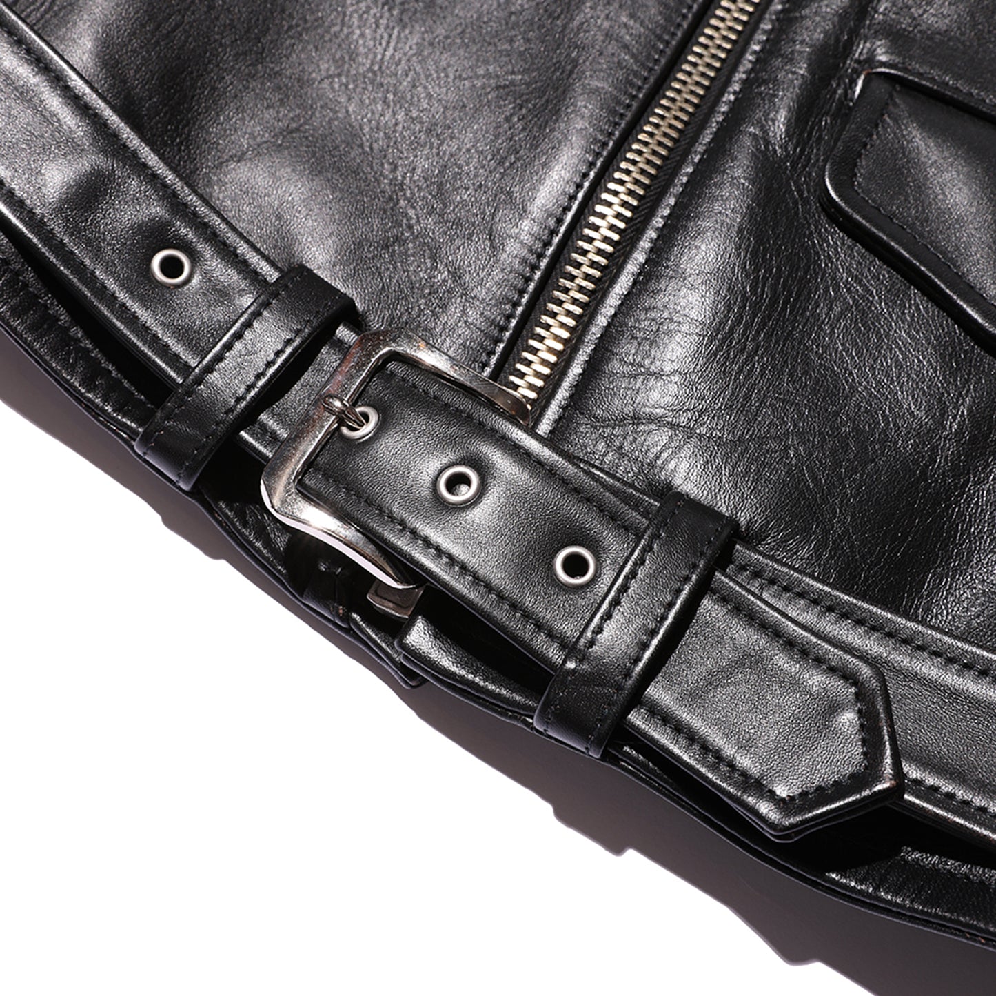 JELADO Rebel Jacket Horse Hide Semi Aniline Finish Black【SG71428】