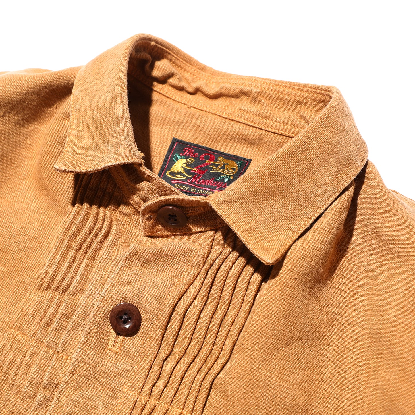 The 2 Monkeys French Work Blouse【TM02454】