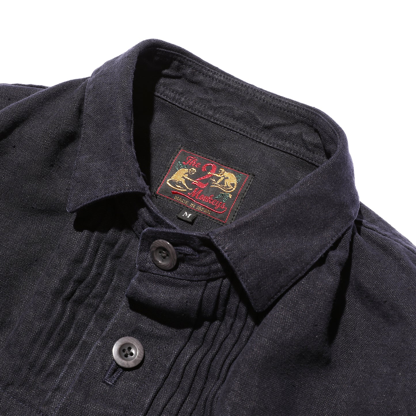 The 2 Monkeys French Work Blouse【TM02454】