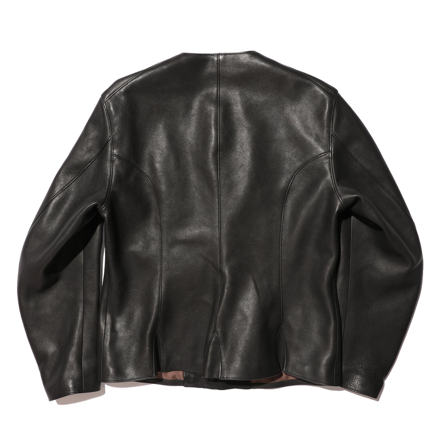 The 2 Monkeys Round-neck Leather Waistcoat【TM03430】