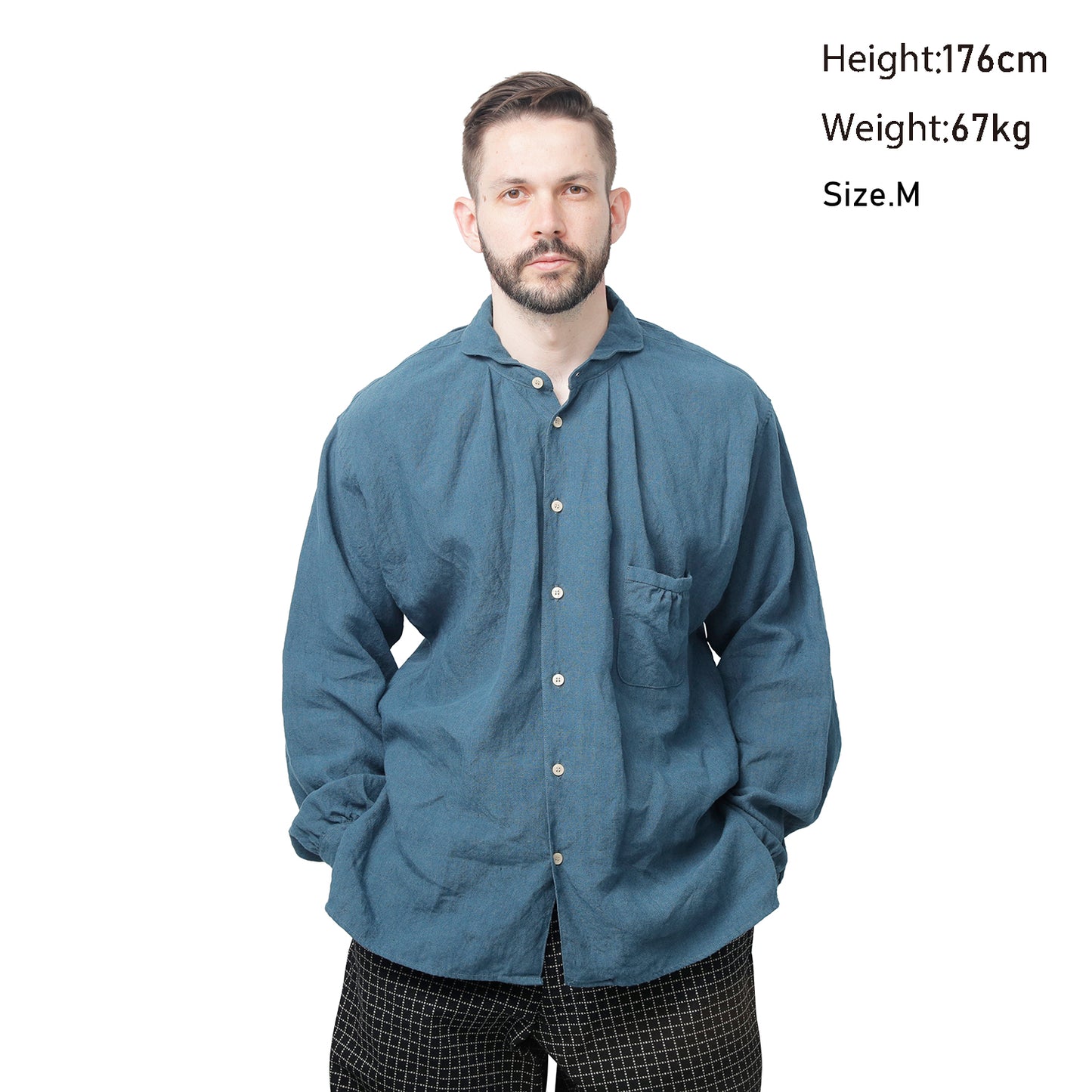 The 2 Monkeys Linen Cambrai Shirt【TM21160】