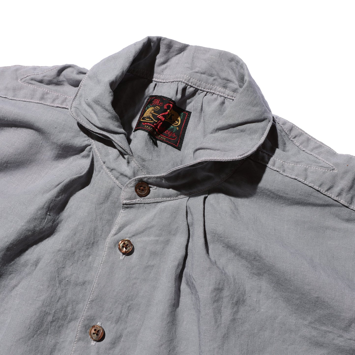 The 2 Monkeys Linen Cambrai Shirt【TM82146】