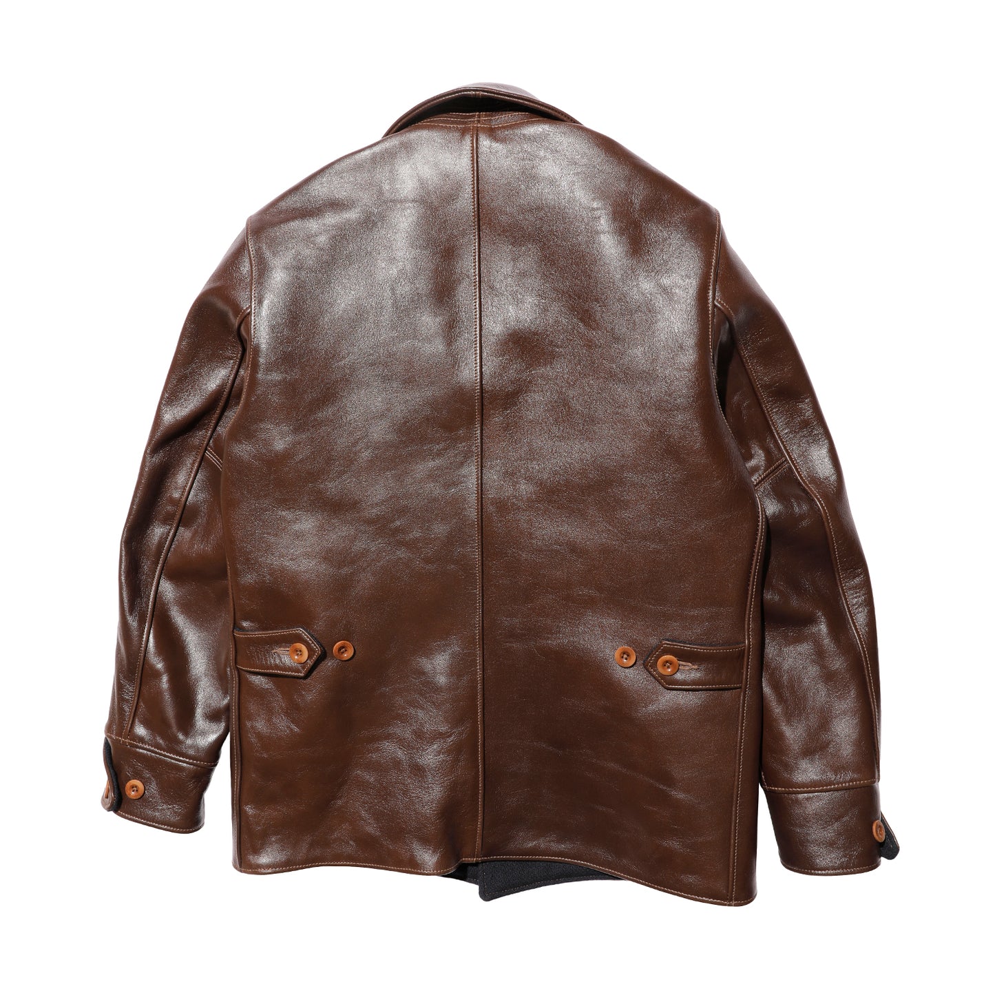 COLIMBO STOCKMANS' LEATHER COAT -30's Style Leather Work Coat- Horse Hide【ZA-0123】
