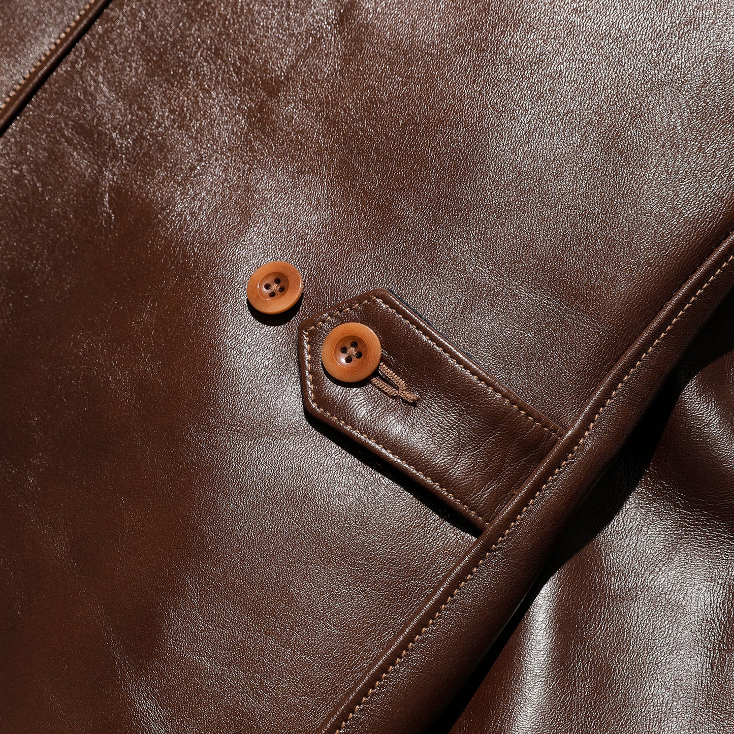 COLIMBO STOCKMANS' LEATHER COAT -30's Style Leather Work Coat- Horse Hide【ZA-0123】
