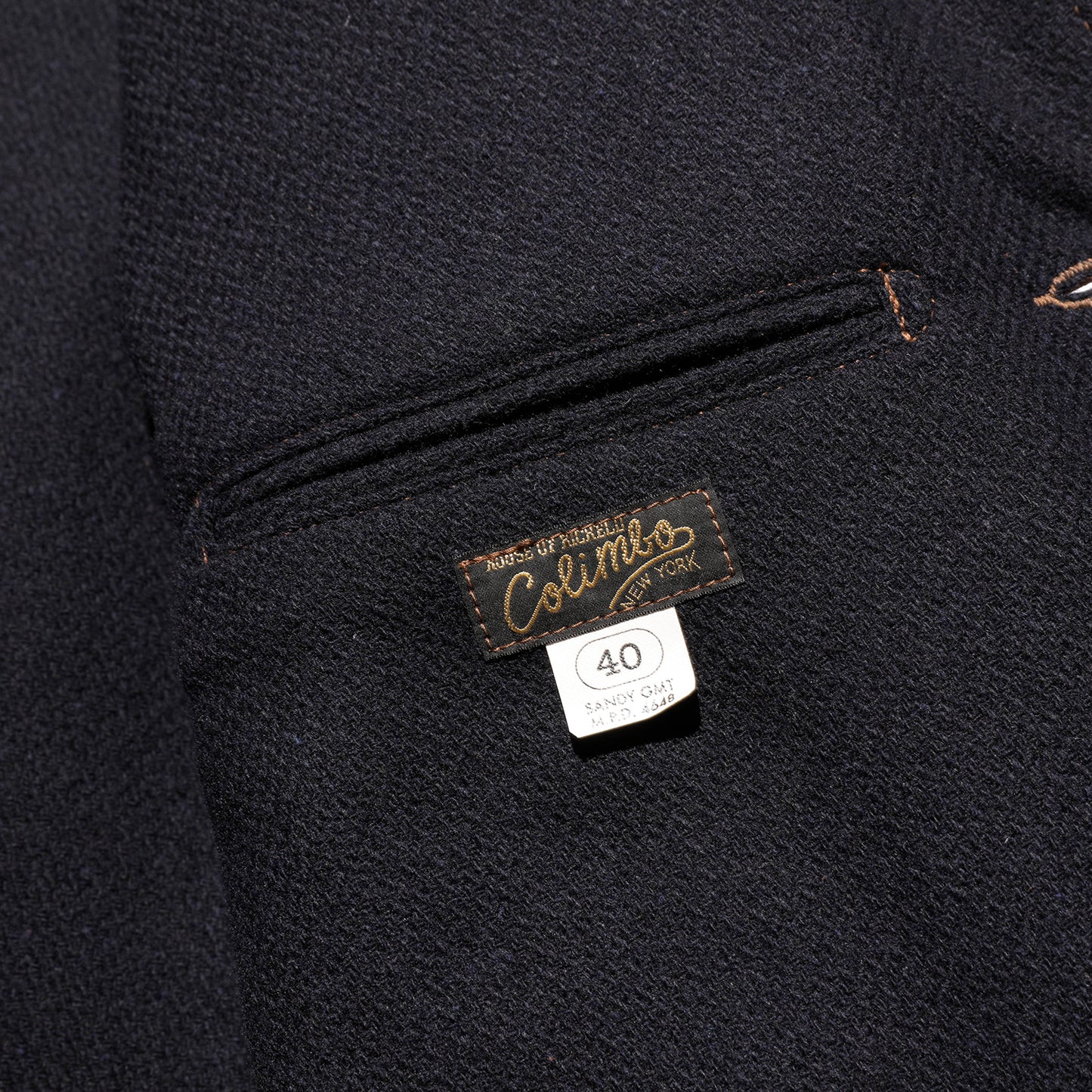 COLIMBO STOCKMANS' LEATHER COAT -30's Style Leather Work Coat- Horse Hide【ZA-0123】