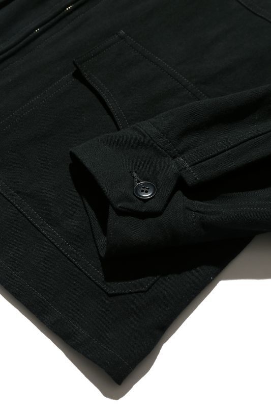 COLIMBO Marshal Islander Summer JKT -Heavy Twisted Chino-Cloth- Black【ZV-0101】