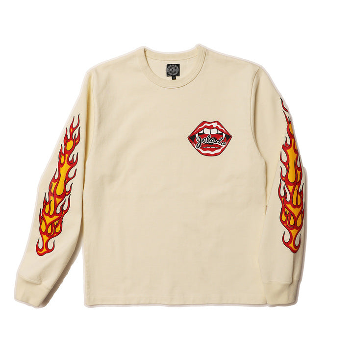 Flame Sleeve Tee【AB11207】