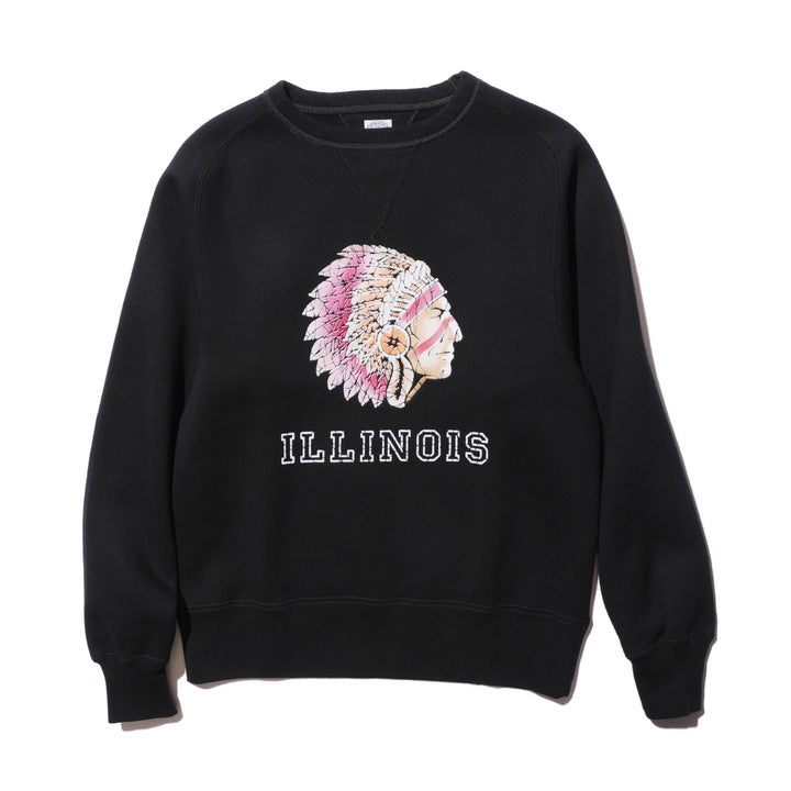 ILLINOIS Flocky Pt Sweat【AB12201】