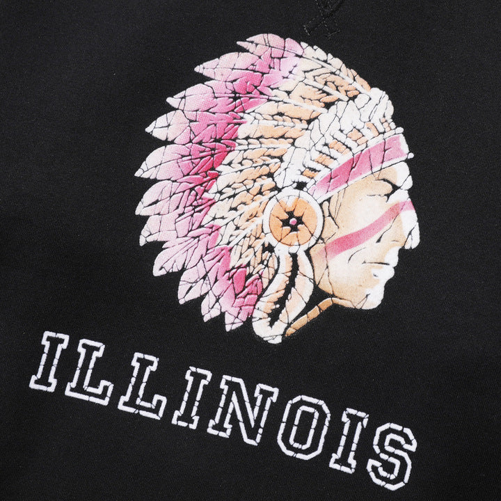 ILLINOIS Flocky Pt Sweat【AB12201】