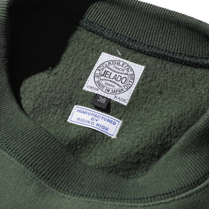 Warmup Reverse Weave Crew Neck Sweat【AB12241】